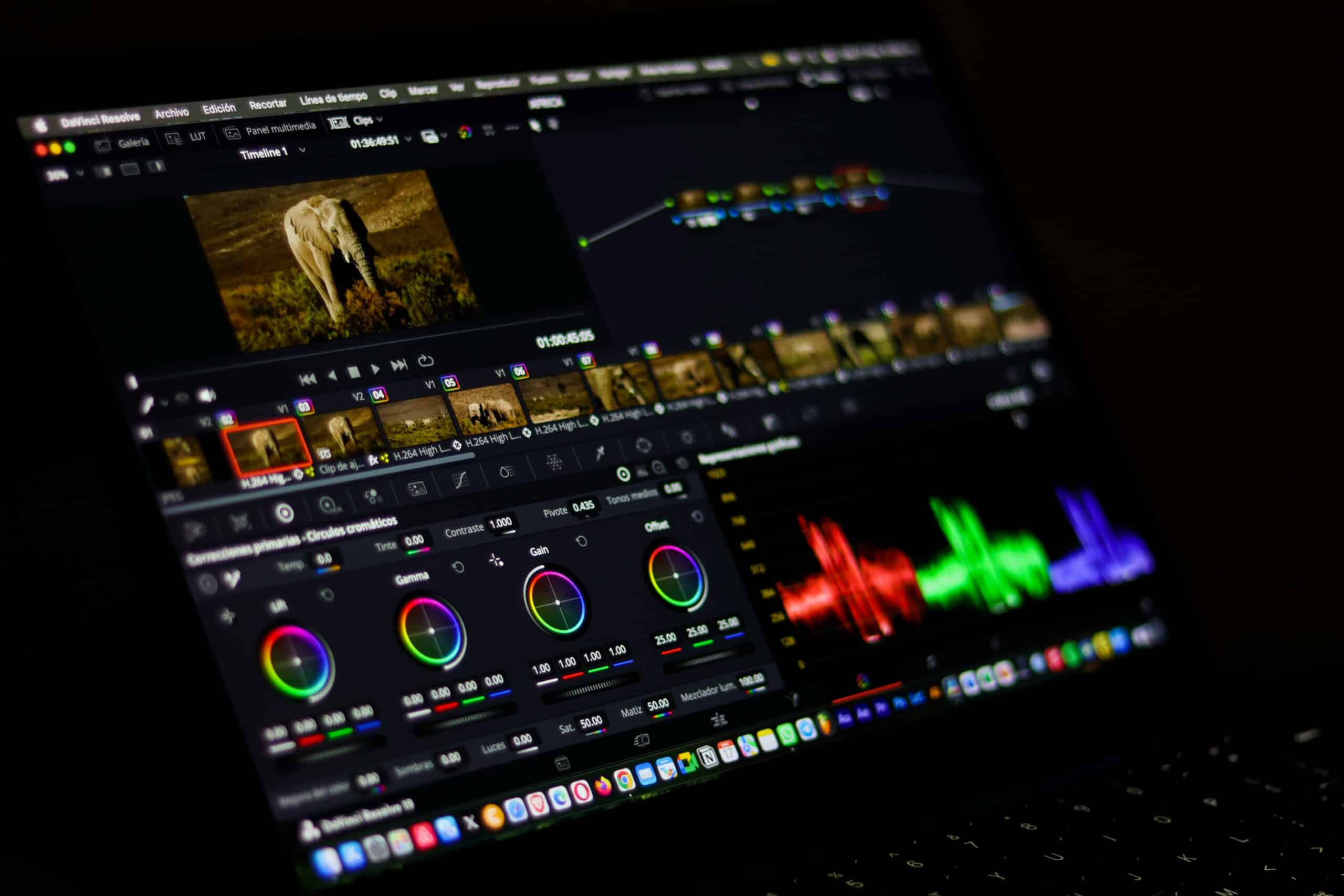 DaVinci Resolve logiciel